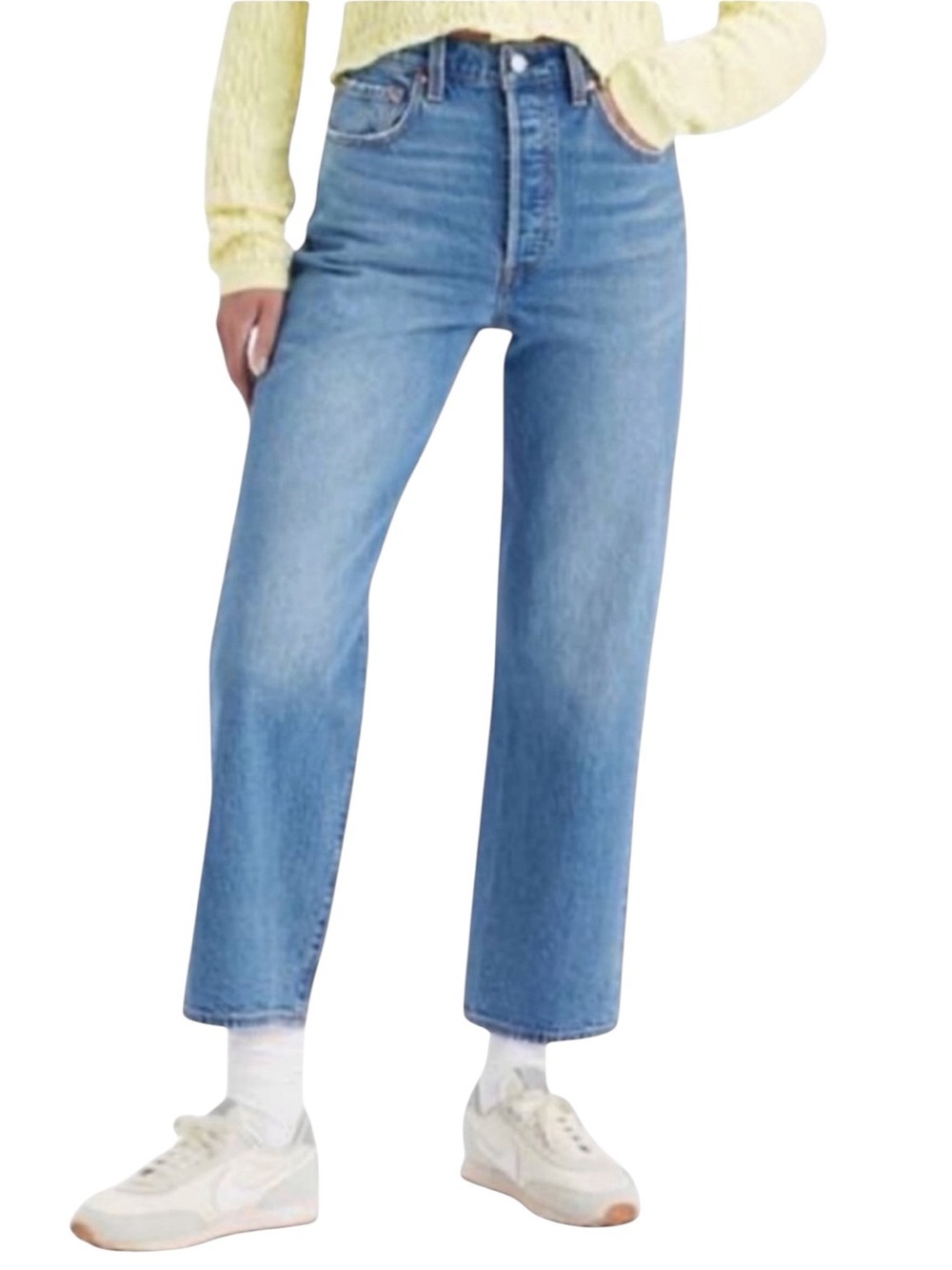 Levi’s Ribcage straight Ankle length high waist jeans Sz 26 excellent condition